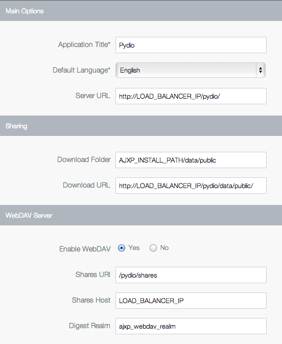 Deploying Pydio in AWS with GlusterFS - Pydio Documentation